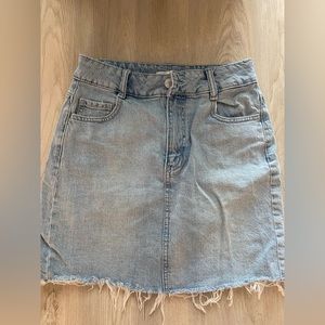 Garage denim mini skirt in size XS